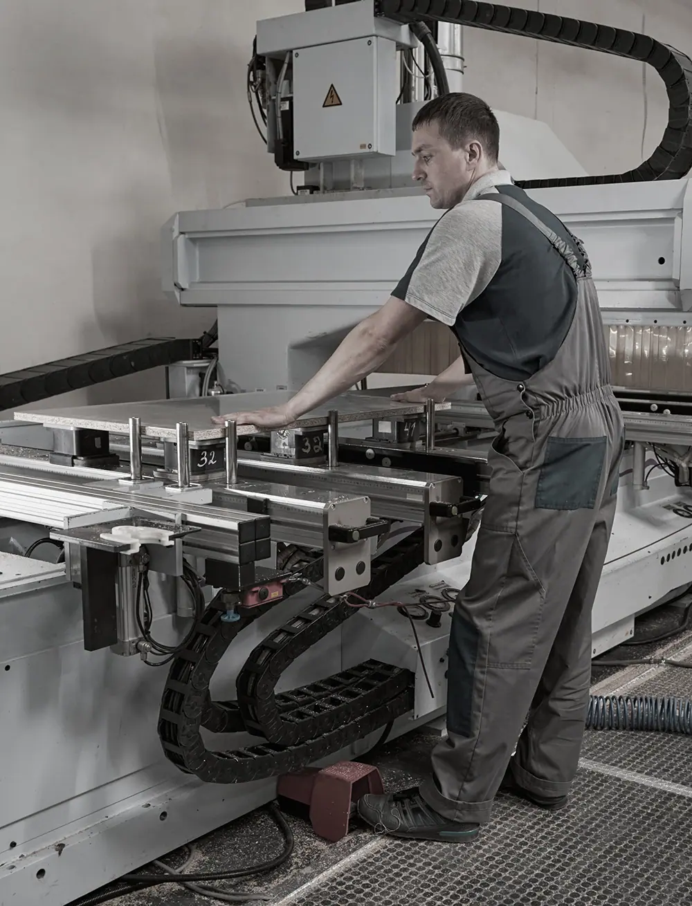 cabinetry and components manufacturing  process                               